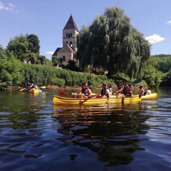 sortie canoë entre amis à Saint Léon sur Vézère-photo-gallery