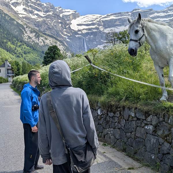 Le cirque de Gavarnie et ses chevaux-photo-gallery