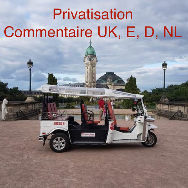 circuit touristique privatisé, commentaire UK, E, D, NL-photo-gallery