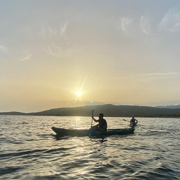Abbartello canoe de mer kayak Corse vue Porto Pollo-photo-gallery