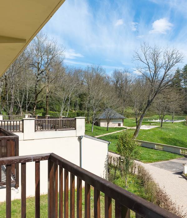 Balcon avec vue parc