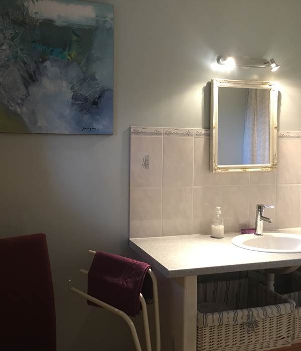 Salle d'eau chambre "Prune"