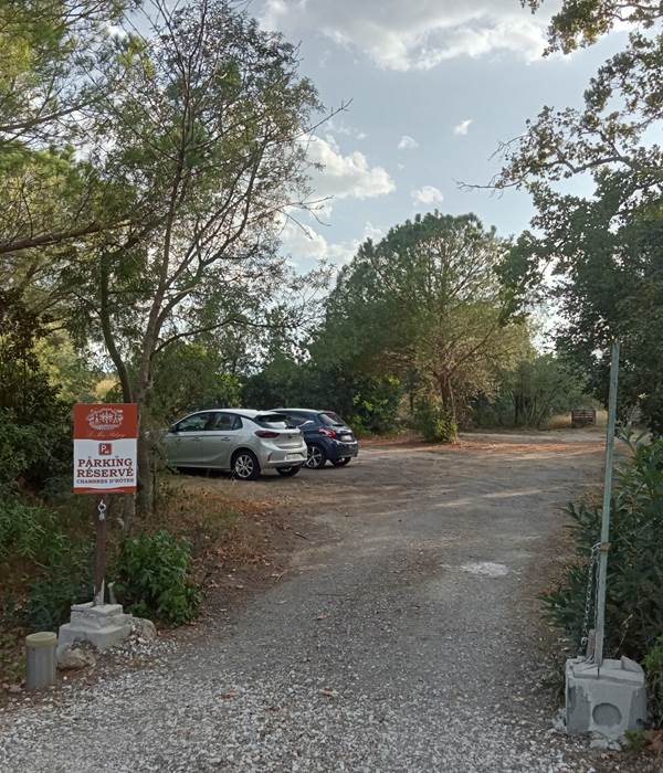 Le Mas Palegry chambres d'hôtes perpignan - Parking