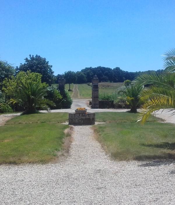 Vu JARDIN  Domaine de launay blot