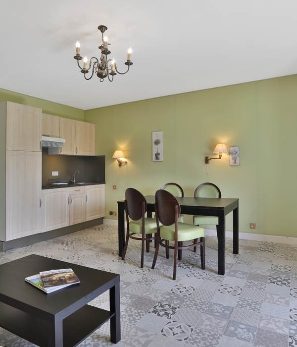 Gîte Junior Gentilhommière Suite 35 36 avec cuisine séjour chambre séparée et balcons