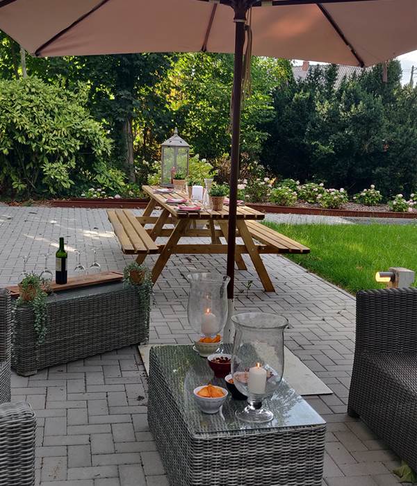 L'aménagement de la terrasse
