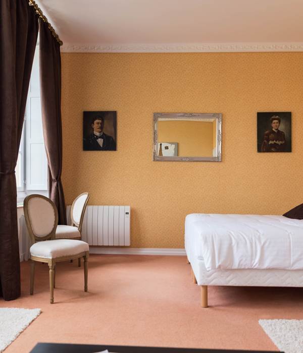 Chambre double Jonquille château