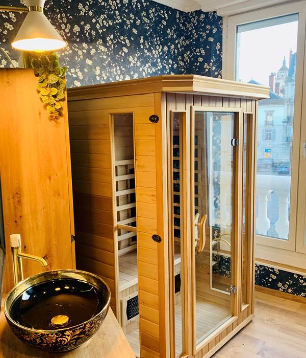 Un sauna infrarouge dans l'appartement Gatsby