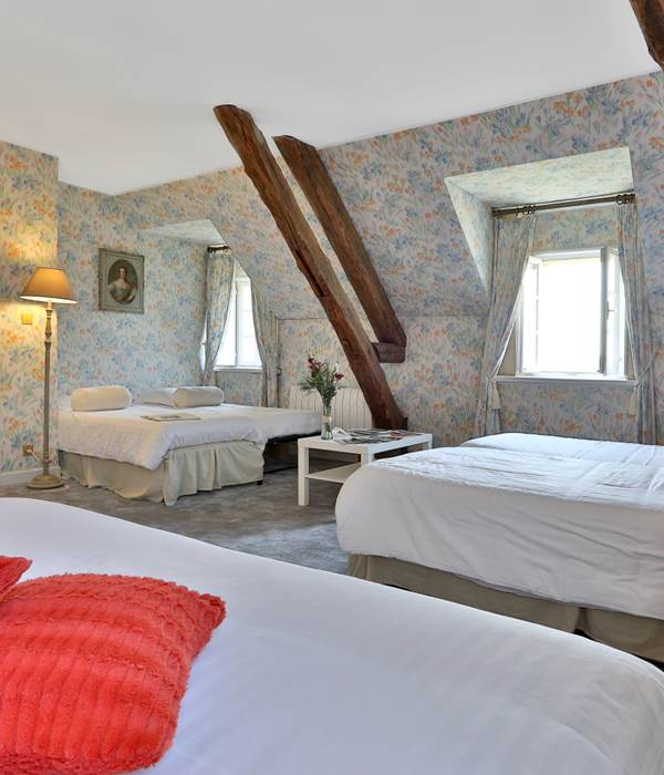Chambre familiale 15 château 2 à 6 couchages