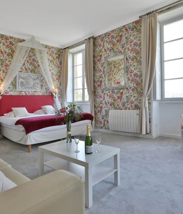 Chambre Perroquets château - chambre des mariés