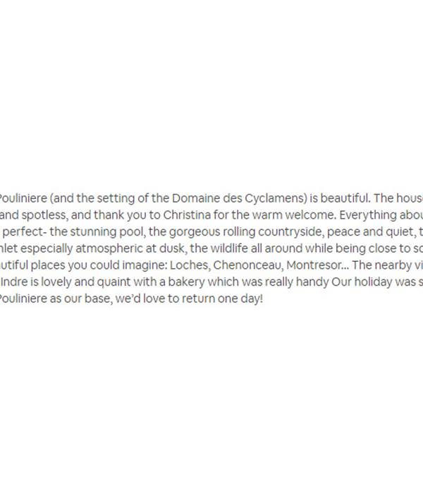 Avis Domaine des Cyclamens 2022