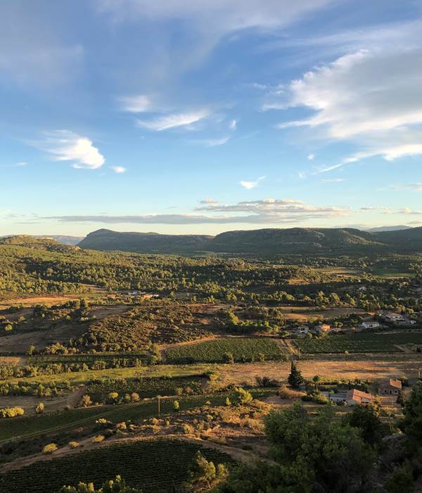 Montséret, randonnée vers les vestiges du château