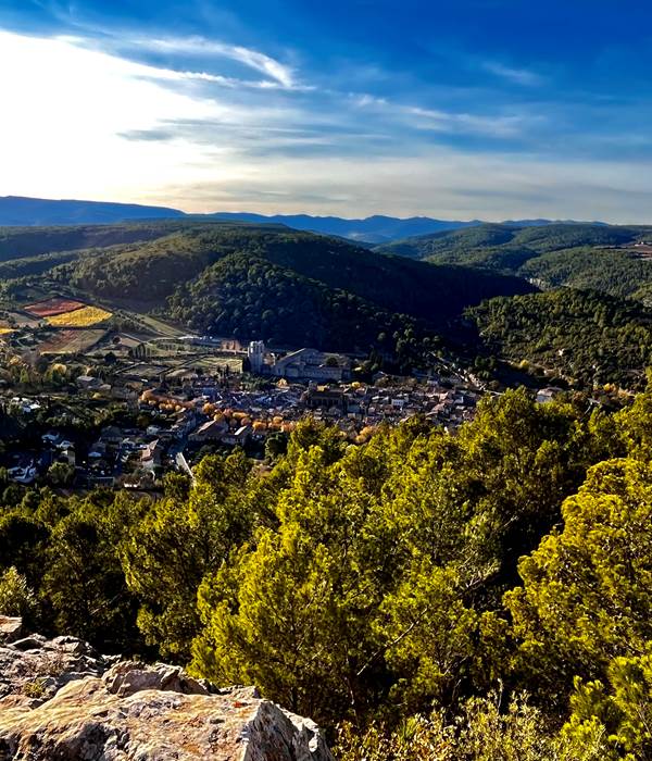 Lagrasse randonnée au roc de la cagalière
