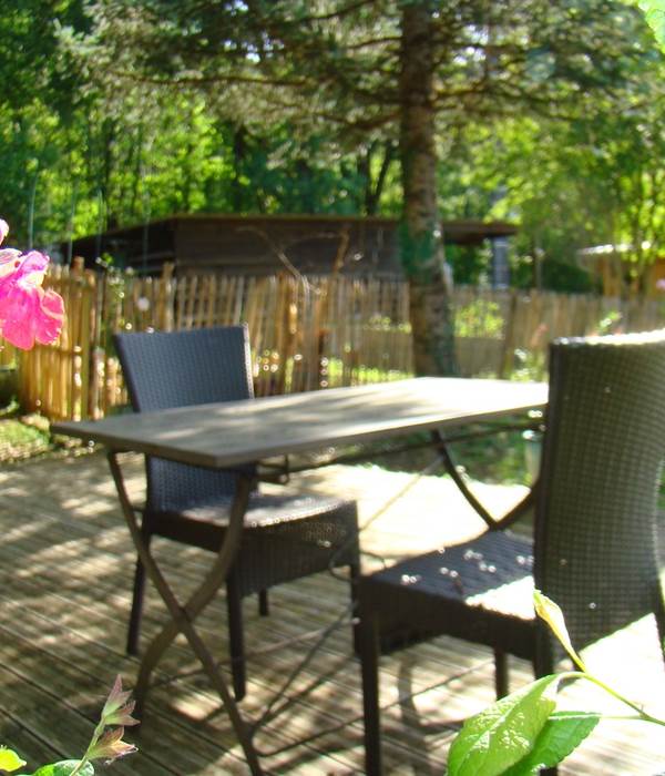 Terrasse chambre prune