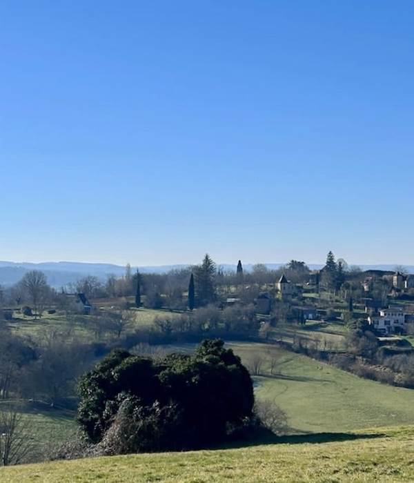Vue sue Saint Germain de Belvès