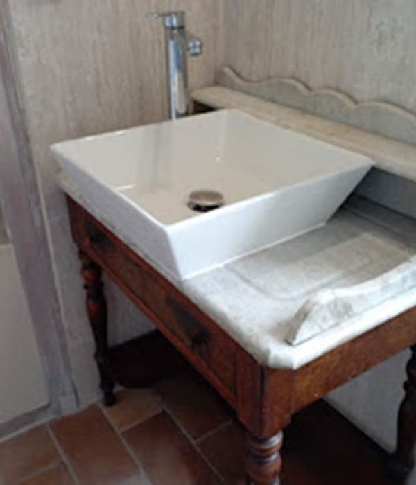 La salle d'eau dans la chambre Amado