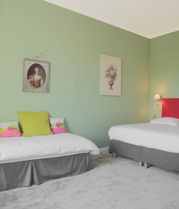 Chambre Verte Château double ou quadruple