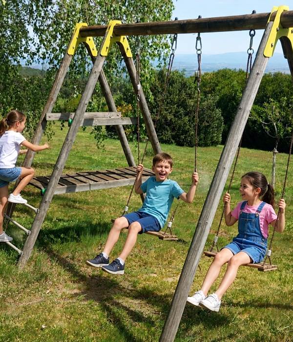 Portique pour le plaisir des enfants