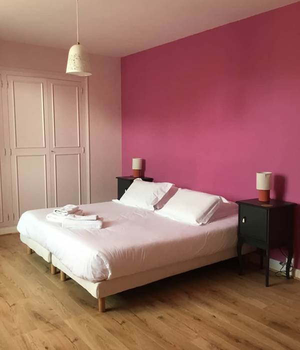 Naiades: chambre avec lit king size ou 2 simples avec coiffeuse