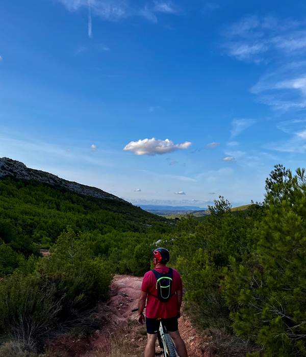 balade à VTT électrique depuis les Gites Corbières