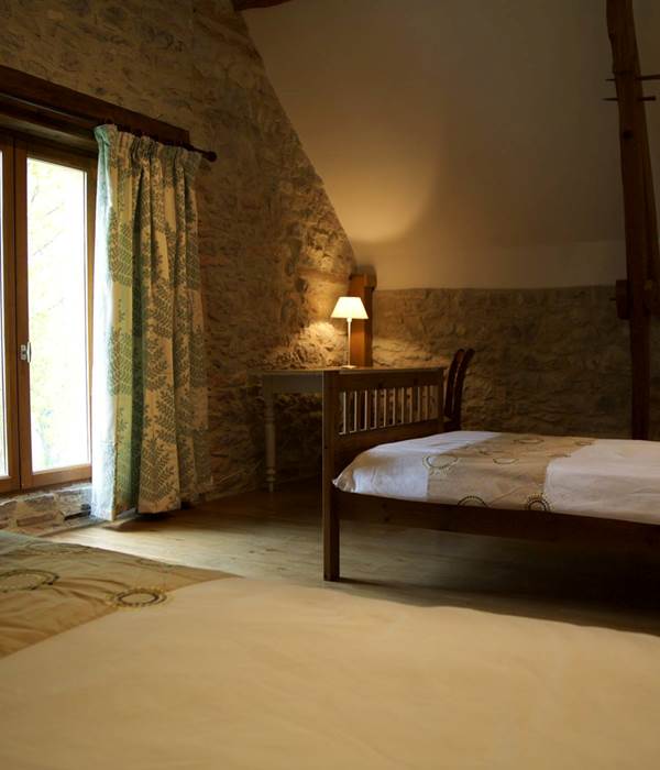 Gîte avec lits jumeaux, , vallée de la Dordogne