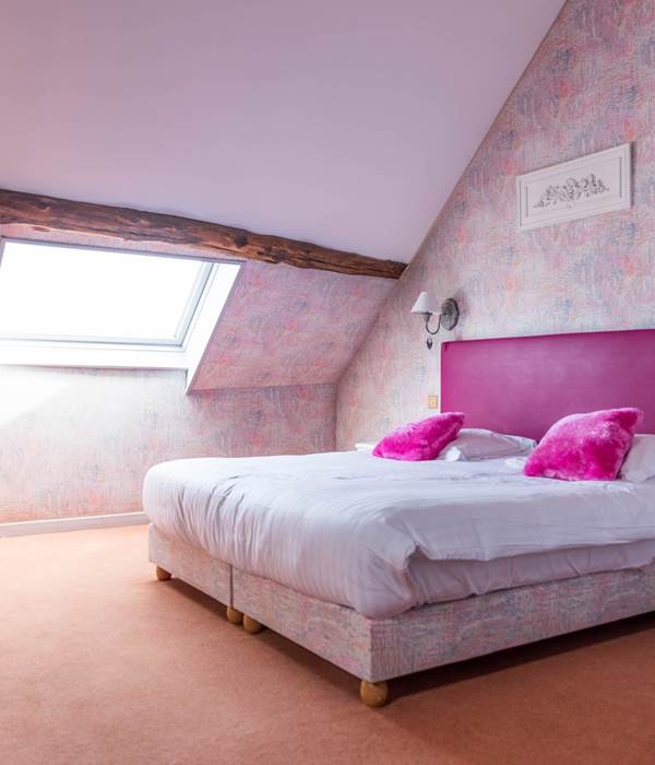 Château chambre 16 avec mezzanine au troisième niveau
