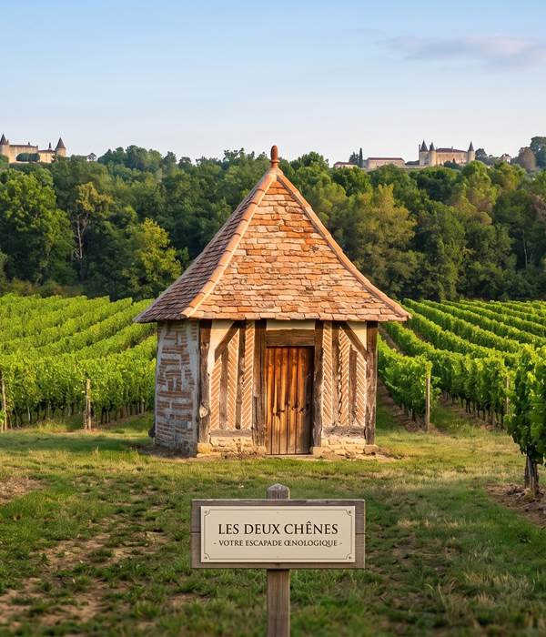 Vignoble en Périgord Pourpre proche des gîtes Les Deux Chênes