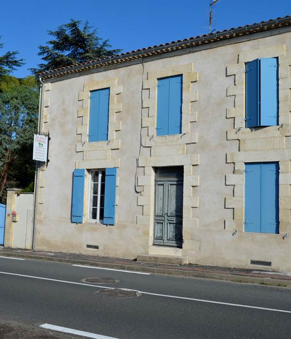 Chambres d'hôtes vue de l'extérieur