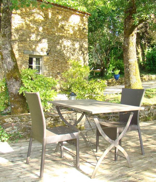 Terrasse chambre prune
