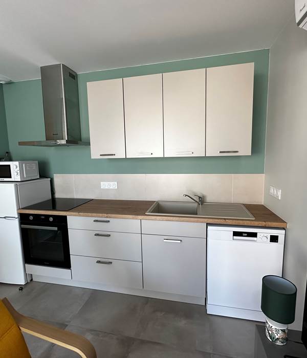 Logement 2 Equilibre LE MAINE LOREVA CONSTANT vue cuisine
