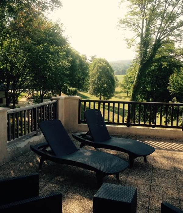 Gîte Junior Suite avec terrasse 29 - 30 vue piscine et prairie