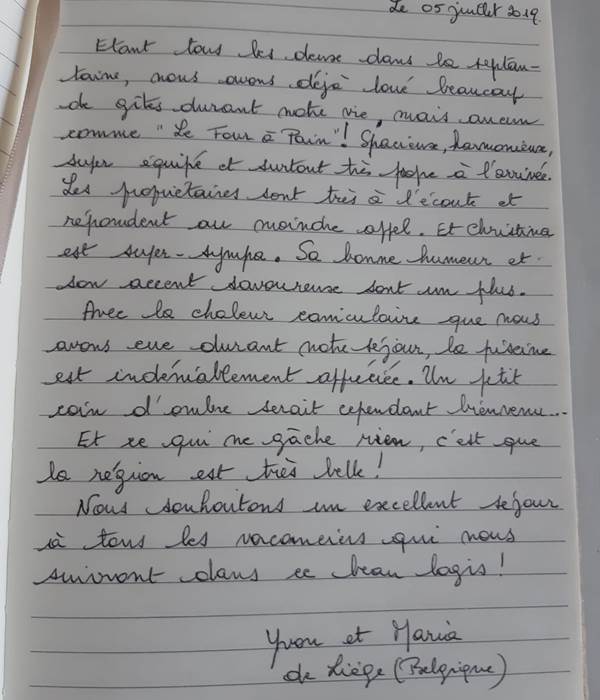 Livre d'or