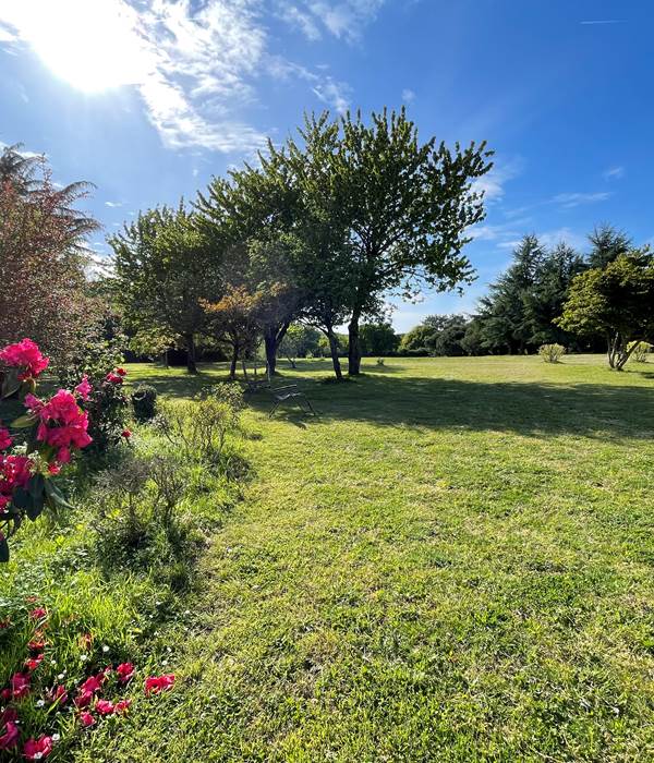 Grand parc arboré sieste ombre Golfe du Morbihan