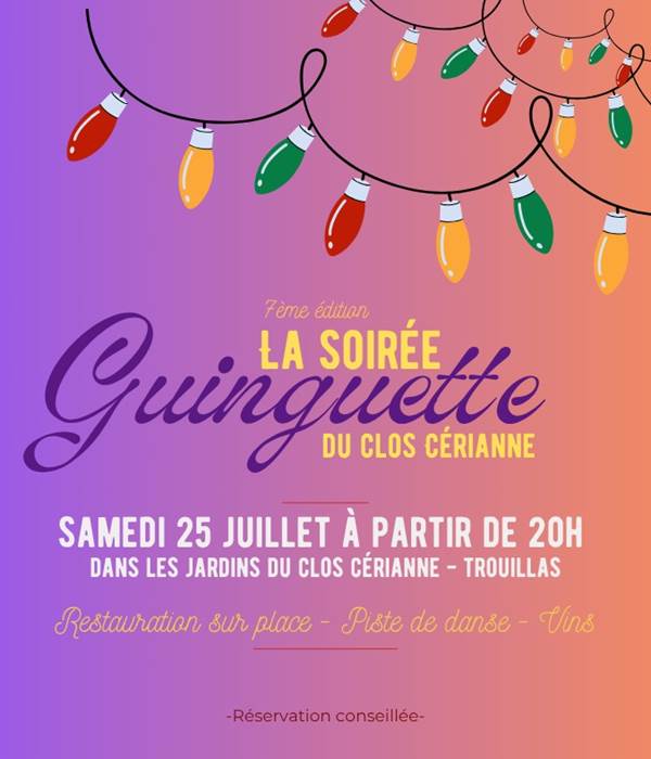 SOIREE GUINGUETTE 2026