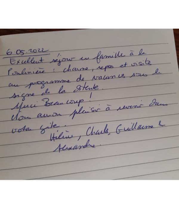 Avis Domaine des Cyclamens 2022
