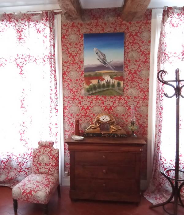 Le Mas Palegry chambres d'hôtes Perpignan chambre 3 côté salon décor