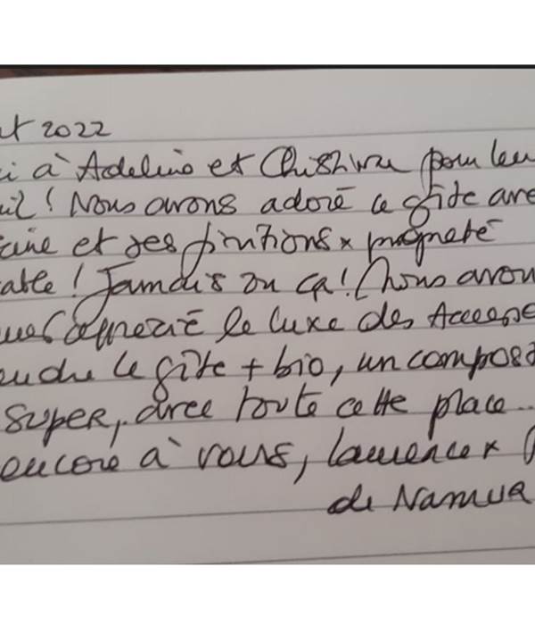 Avis Domaine des Cyclamens 2022