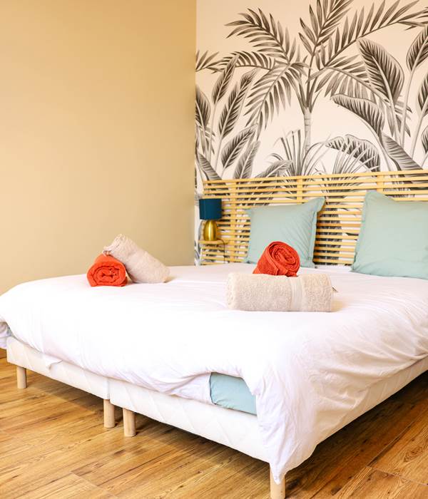 Logement L'Idéal, chambre
