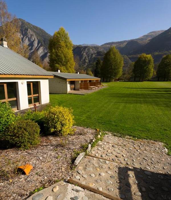 Vue sur les espaces verts