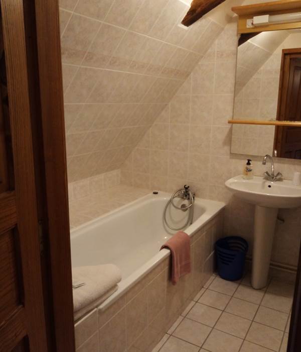Salle  de bain+wc privé séparé