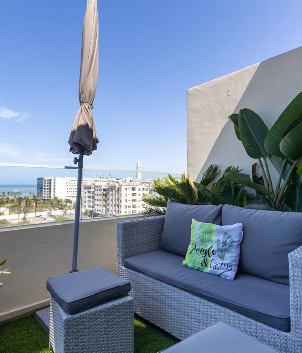 terrasse avec vue panoramique
