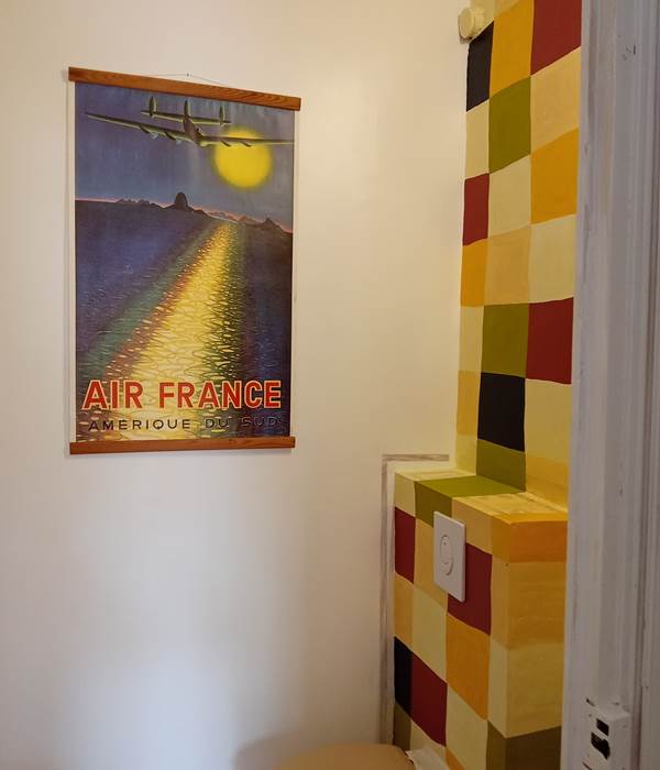 Le Mas Palegry chambres d'hôtes chambre 4 décoration sdb toilettes