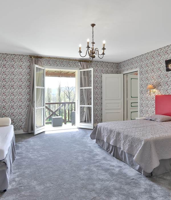 Gîte Junior Suite Gentilhommière 31-32 avec balcon - Chambre de 2 à 4 personnes