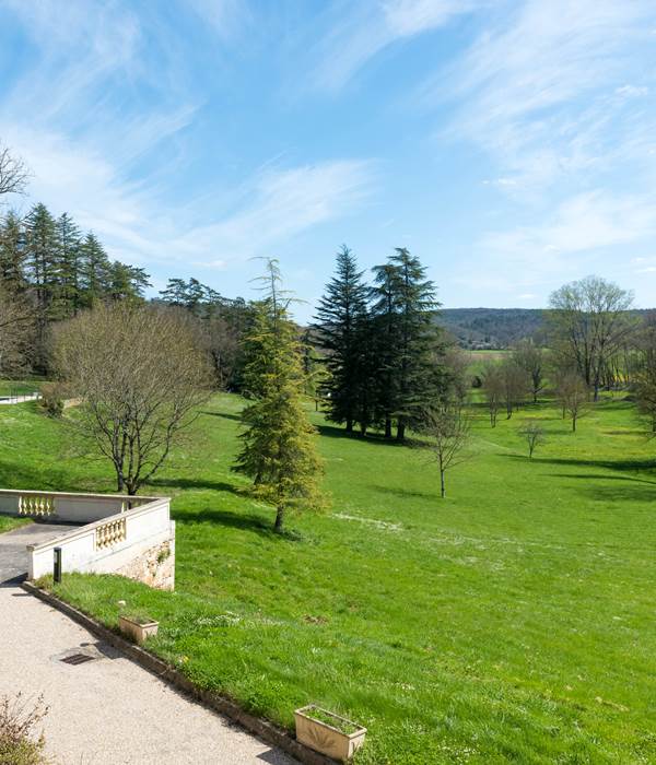 Gîte 33 ou 34 vue du parc depuis les balcons