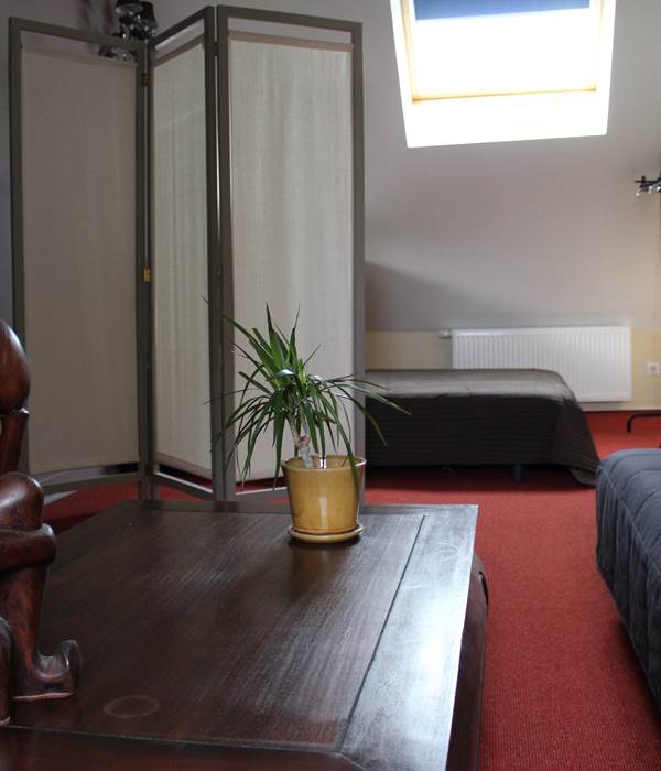 Chambre confortable disposant d'un lit queen size et d'un espace salon. TV écran plat. Salle de douche et toilettes privés. Deux fenêtres vue campagne et deux vélux éclairent l'espace.Chauffage central et climatisation individuelle contribuent à votre confort.