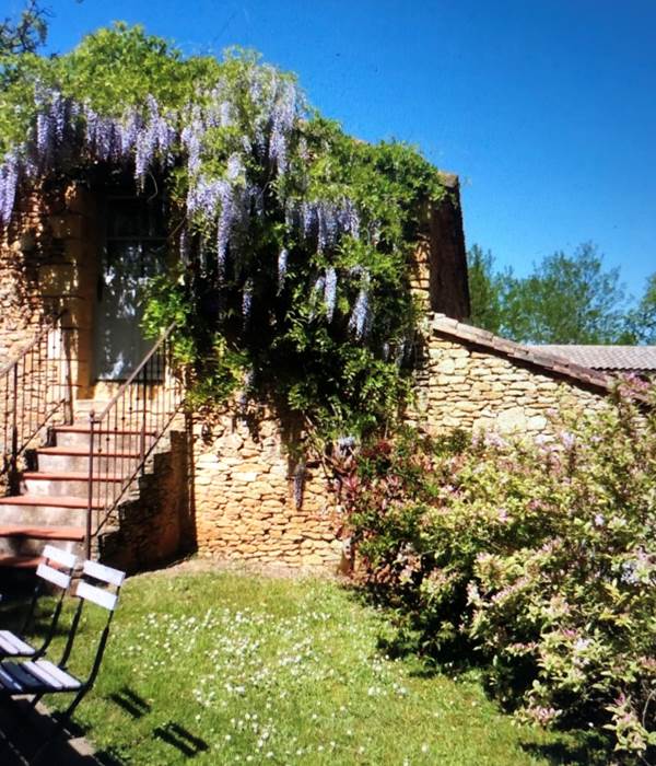 terrasse/jardinet du Studio