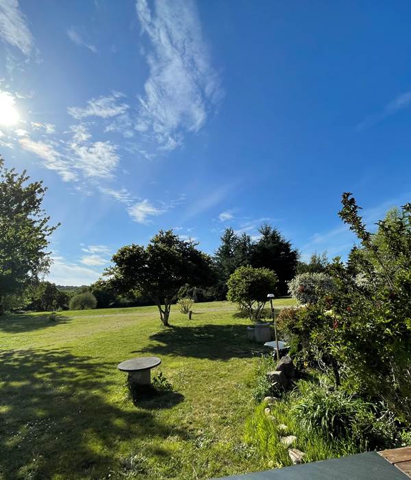 Grand parc arboré sieste ombre Golfe du Morbihan