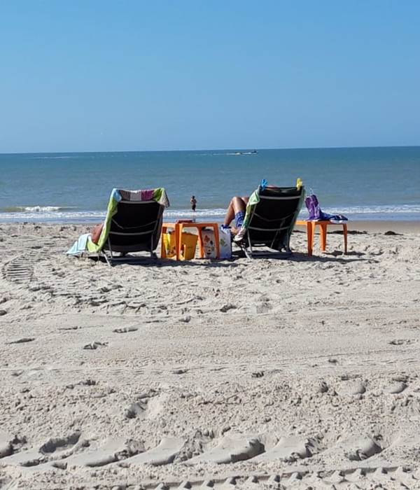 Plage du Touquet fin de saison