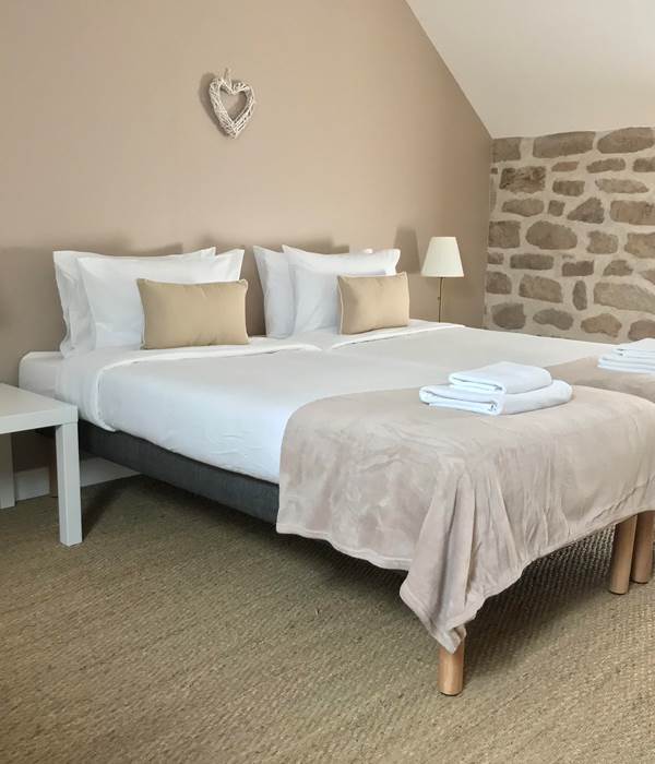 Chambre gîte 2 places - Gîtes Vassivière Le Fer à Cheval