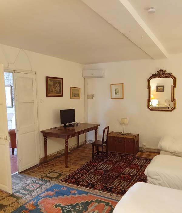 Le Mas Palegry chambres d'hôtes Perpignan - Chambre n°4 suite aux oiseaux une chambre familiale avec 3 lits simples